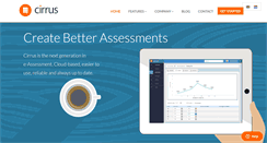 Desktop Screenshot of cirrusassessment.com