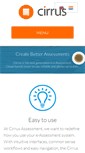 Mobile Screenshot of cirrusassessment.com