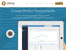 Tablet Screenshot of cirrusassessment.com